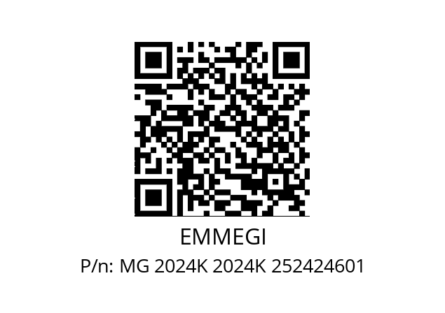   EMMEGI MG 2024K 2024K 252424601