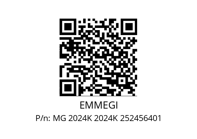   EMMEGI MG 2024K 2024K 252456401