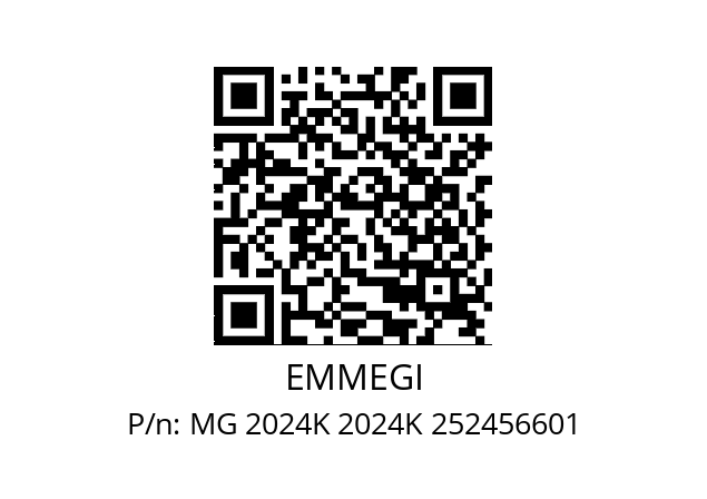   EMMEGI MG 2024K 2024K 252456601