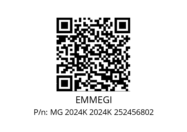   EMMEGI MG 2024K 2024K 252456802