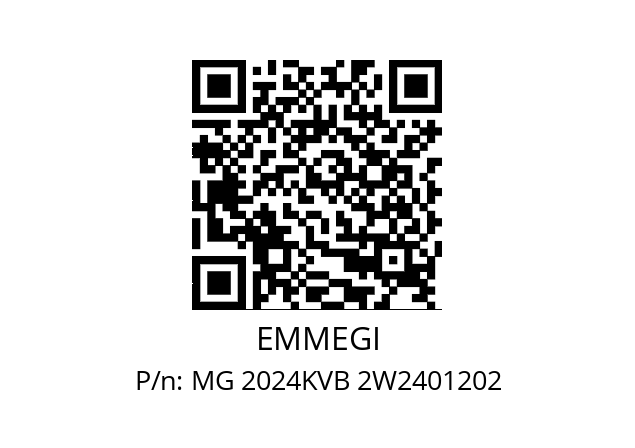   EMMEGI MG 2024KVB 2W2401202