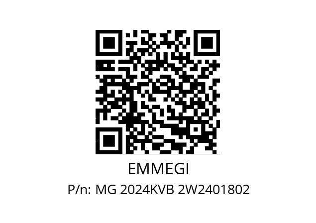   EMMEGI MG 2024KVB 2W2401802