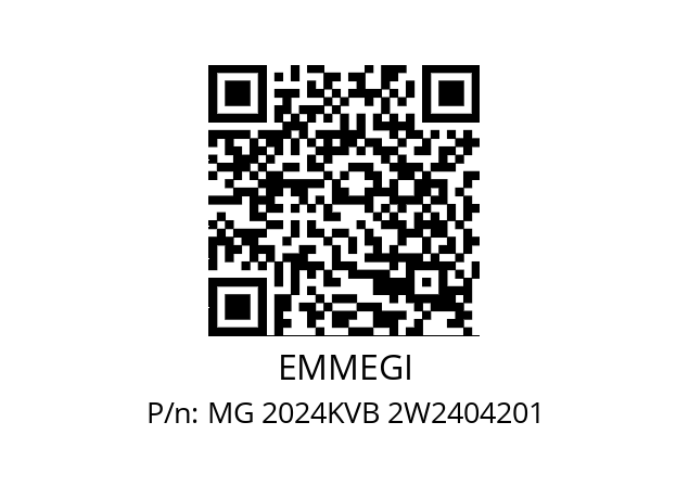   EMMEGI MG 2024KVB 2W2404201