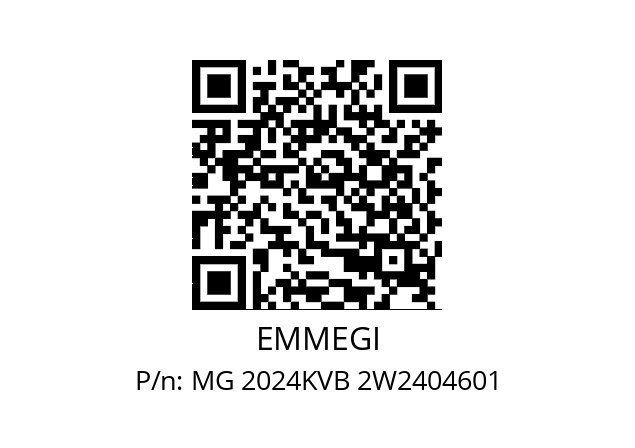   EMMEGI MG 2024KVB 2W2404601