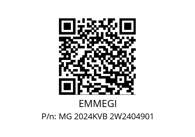   EMMEGI MG 2024KVB 2W2404901