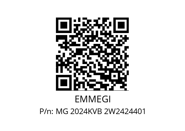   EMMEGI MG 2024KVB 2W2424401