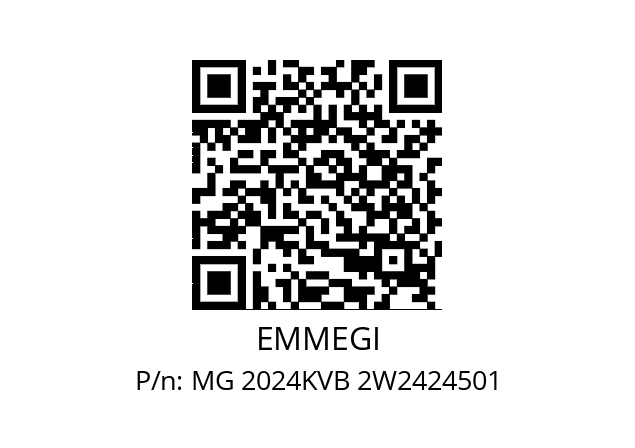   EMMEGI MG 2024KVB 2W2424501