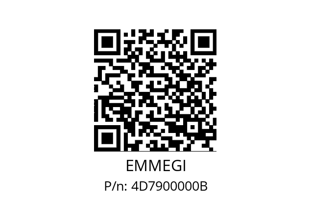   EMMEGI 4D7900000B