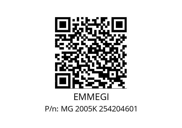   EMMEGI MG 2005K 254204601