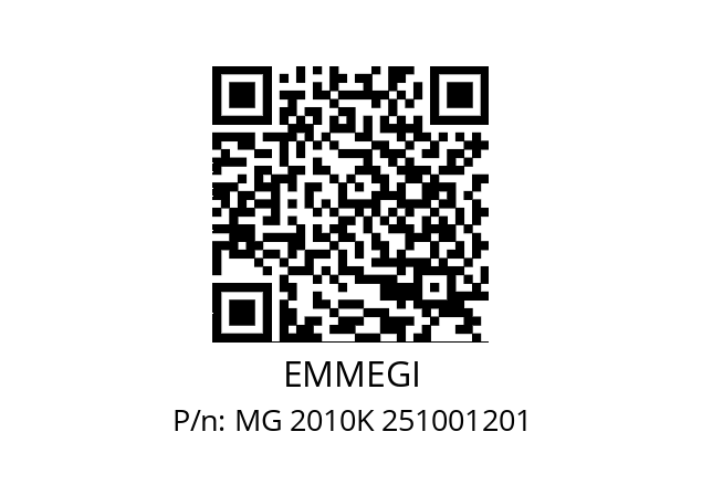   EMMEGI MG 2010K 251001201