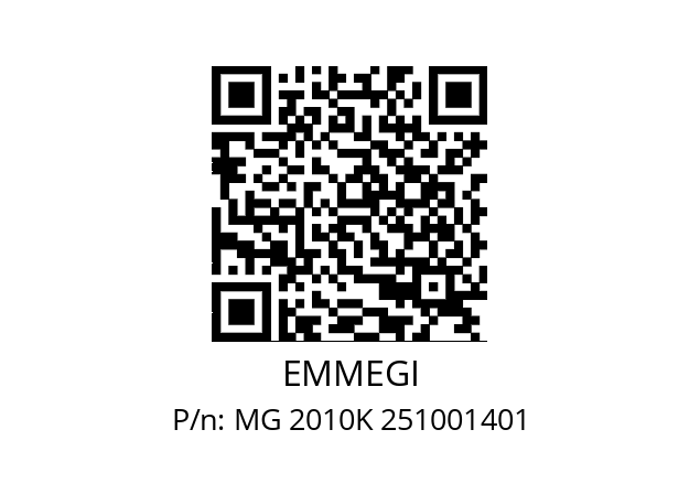   EMMEGI MG 2010K 251001401