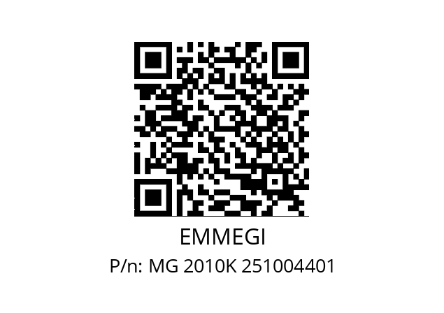   EMMEGI MG 2010K 251004401