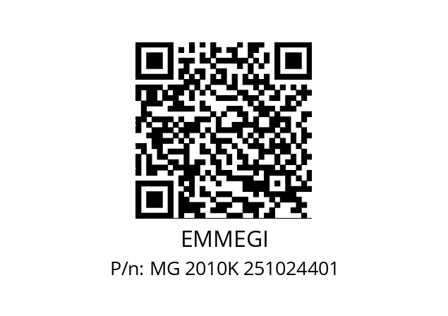   EMMEGI MG 2010K 251024401