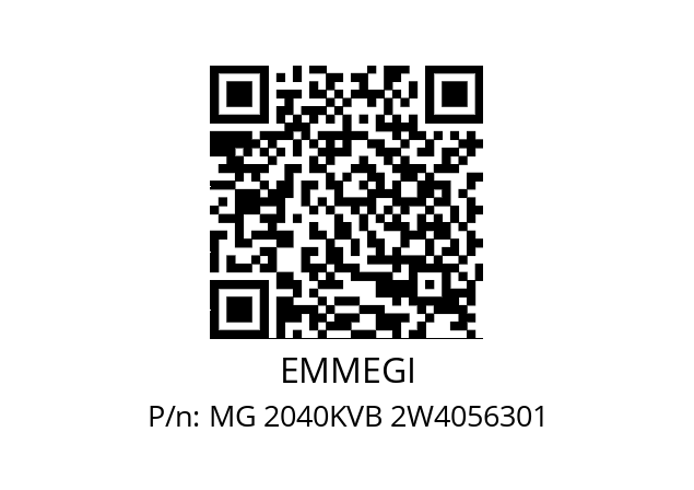   EMMEGI MG 2040KVB 2W4056301