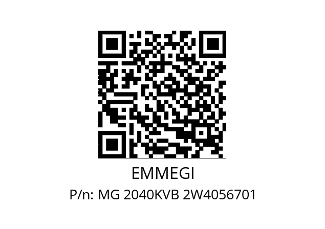   EMMEGI MG 2040KVB 2W4056701