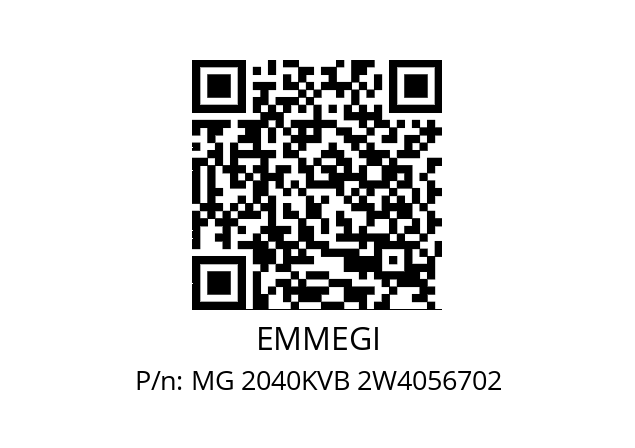   EMMEGI MG 2040KVB 2W4056702