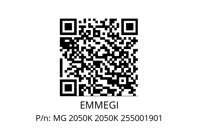   EMMEGI MG 2050K 2050K 255001901