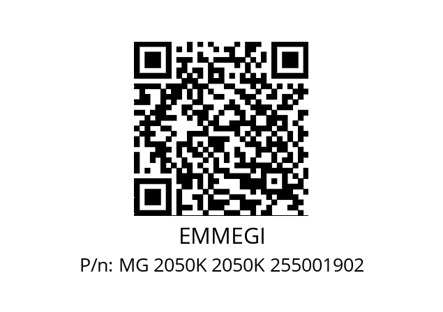   EMMEGI MG 2050K 2050K 255001902