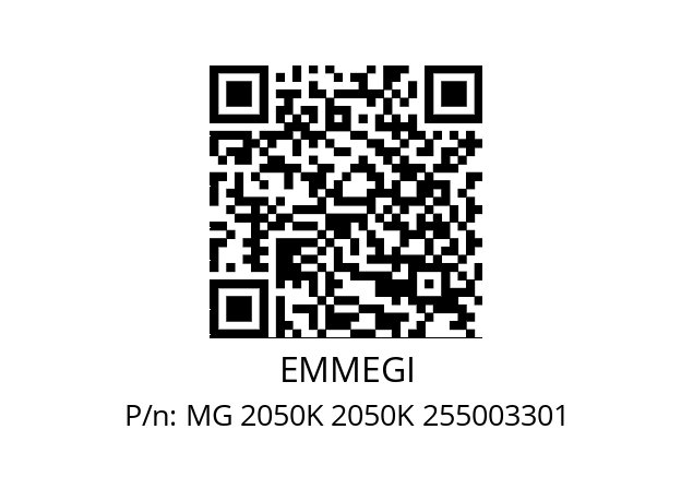   EMMEGI MG 2050K 2050K 255003301