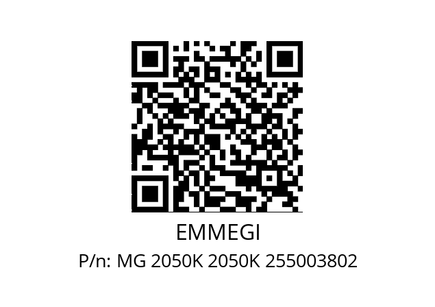   EMMEGI MG 2050K 2050K 255003802