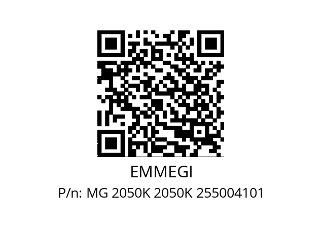   EMMEGI MG 2050K 2050K 255004101