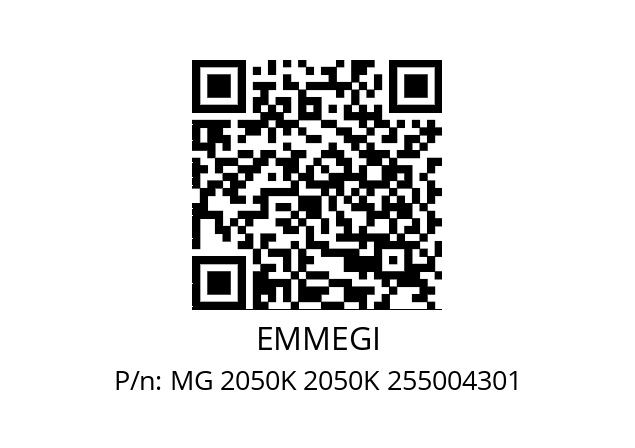   EMMEGI MG 2050K 2050K 255004301