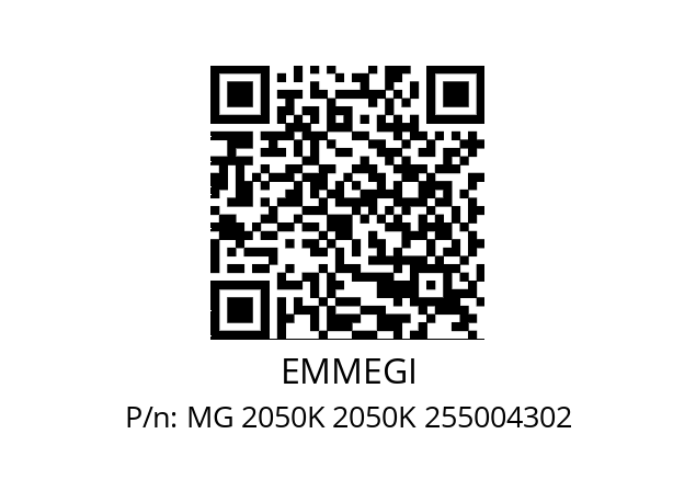   EMMEGI MG 2050K 2050K 255004302