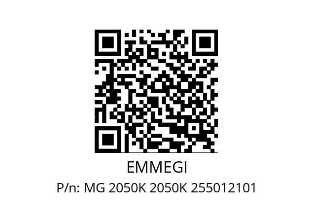   EMMEGI MG 2050K 2050K 255012101