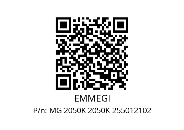   EMMEGI MG 2050K 2050K 255012102