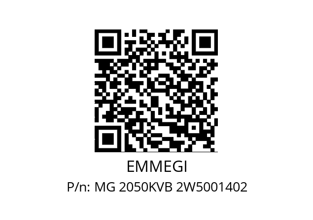   EMMEGI MG 2050KVB 2W5001402