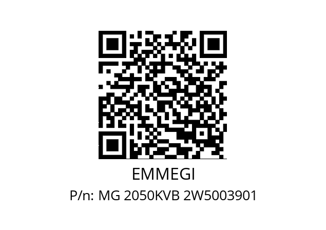   EMMEGI MG 2050KVB 2W5003901