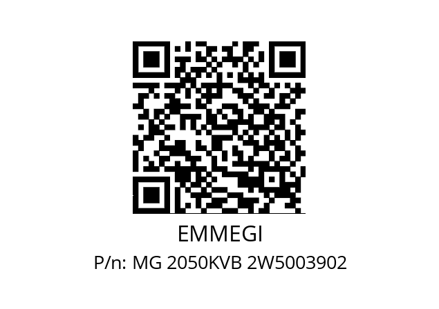   EMMEGI MG 2050KVB 2W5003902