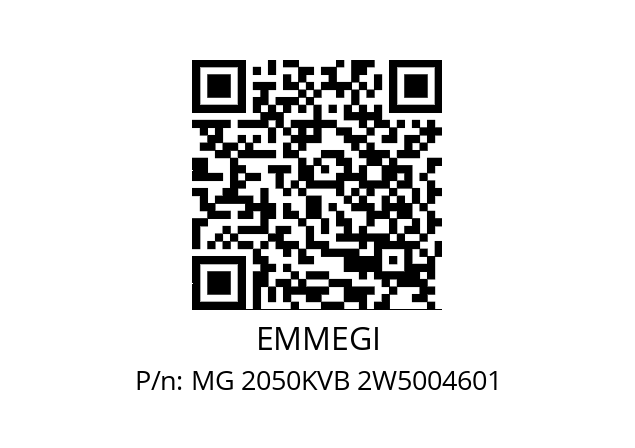   EMMEGI MG 2050KVB 2W5004601