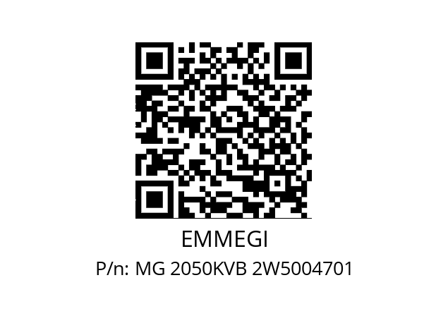   EMMEGI MG 2050KVB 2W5004701