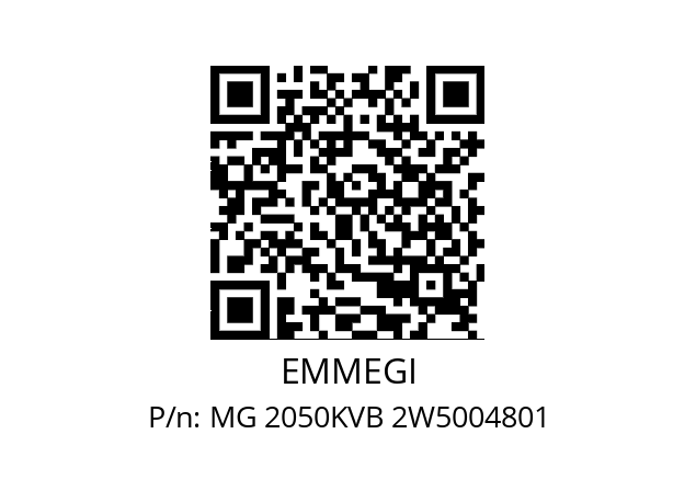   EMMEGI MG 2050KVB 2W5004801