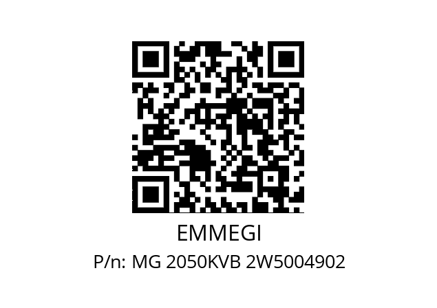   EMMEGI MG 2050KVB 2W5004902