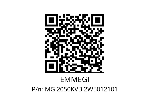   EMMEGI MG 2050KVB 2W5012101