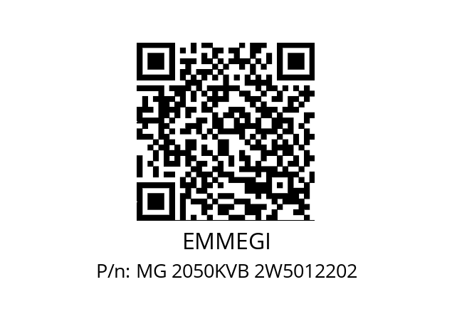   EMMEGI MG 2050KVB 2W5012202