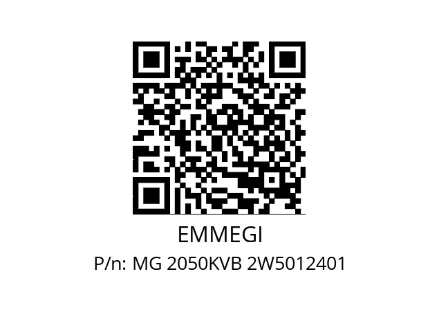   EMMEGI MG 2050KVB 2W5012401