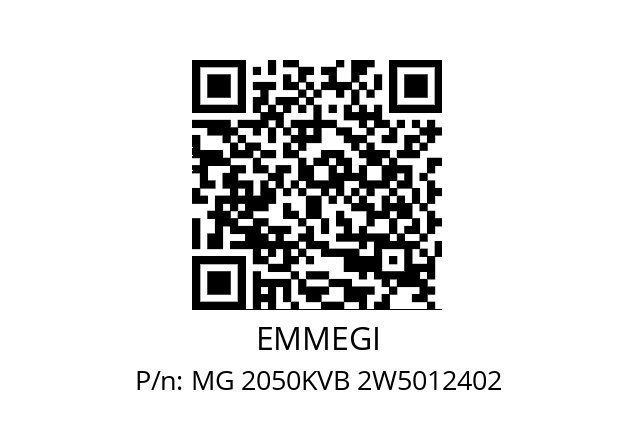   EMMEGI MG 2050KVB 2W5012402