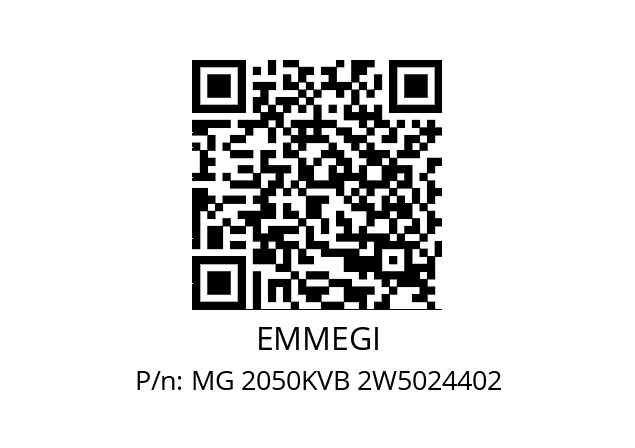   EMMEGI MG 2050KVB 2W5024402