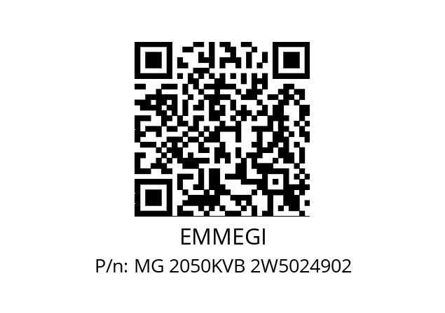   EMMEGI MG 2050KVB 2W5024902