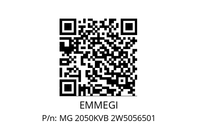   EMMEGI MG 2050KVB 2W5056501