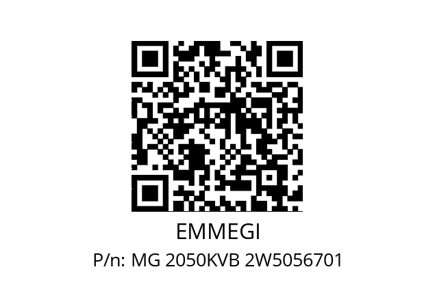   EMMEGI MG 2050KVB 2W5056701