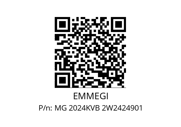   EMMEGI MG 2024KVB 2W2424901