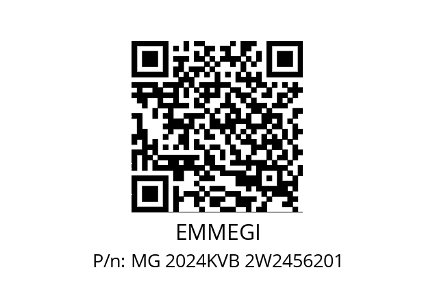   EMMEGI MG 2024KVB 2W2456201