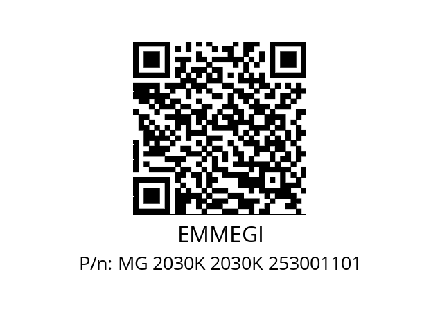   EMMEGI MG 2030K 2030K 253001101