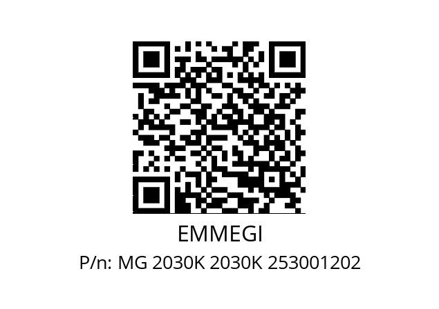   EMMEGI MG 2030K 2030K 253001202