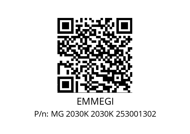   EMMEGI MG 2030K 2030K 253001302