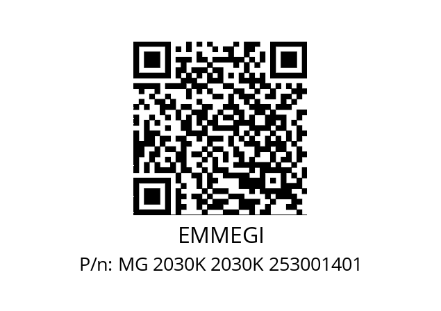   EMMEGI MG 2030K 2030K 253001401